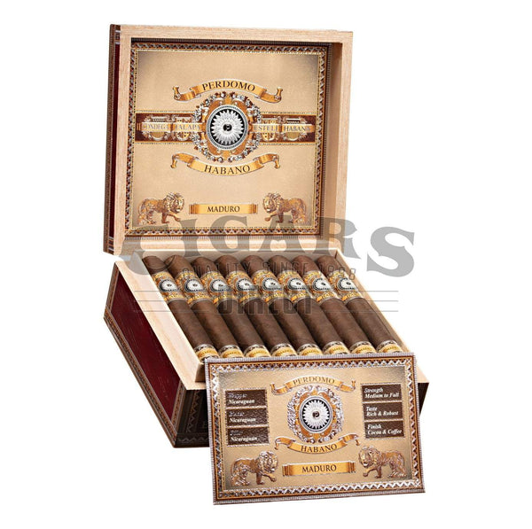 Perdomo Habano Bourbon Barrel Aged Maduro Epicure Open Box