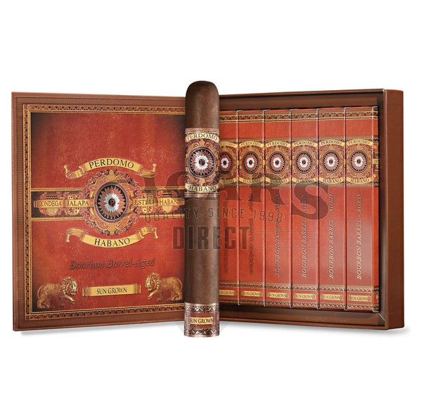 Perdomo Habano Bourbon Barrel Aged Sungrown Epicure Samper