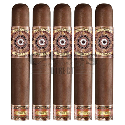 Perdomo Habano Bourbon Barrel Aged Sungrown Gordo 5 Pack