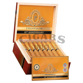 Perdomo Reserve 10th Anniversary Champagne Corona Extra Open Box