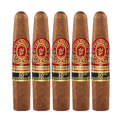 Perdomo Reserve 10th Anniversary Sungrown Figurado 5 Pack