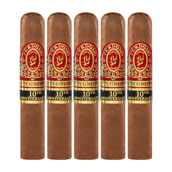 Perdomo Reserve 10th Anniversary Sungrown Robusto 5 Pack