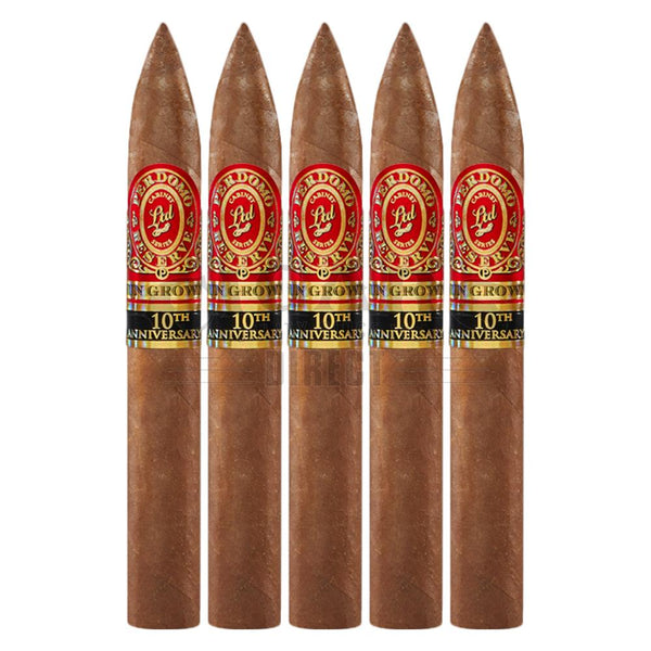 Perdomo Reserve 10th Anniversary Sungrown Torpedo 5 Pack