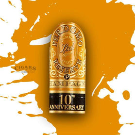 Perdomo Reserve 10th Anniversary Champagne Purito Band