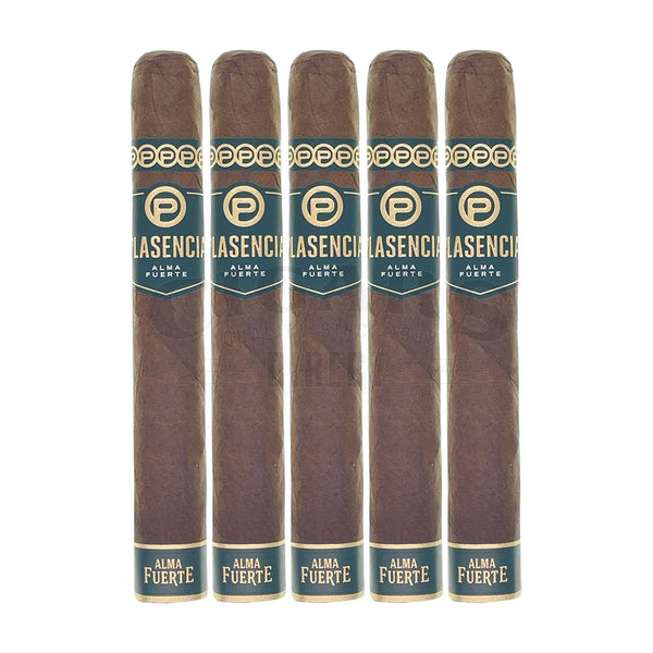 Plasencia Alma Fuerte Natural Colorado Claro Toro 5 Pack