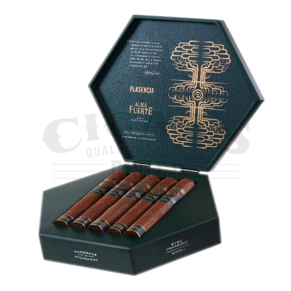 Buy Plasencia Alma Fuerte Colorado Claro Sixto I Hexagon Cigars