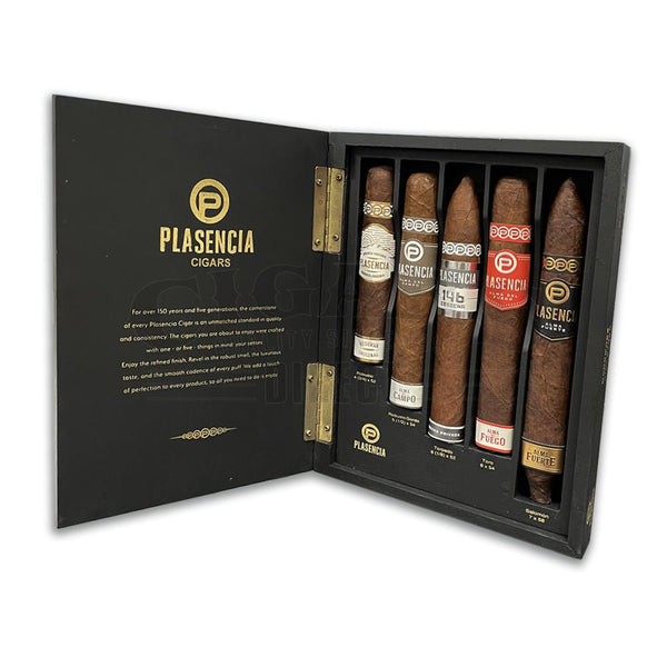 Plasencia Box Set Sampler Box Open