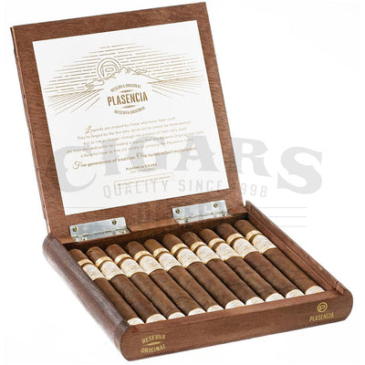 Plasencia Reserva Original Robusto Box of 10 Open