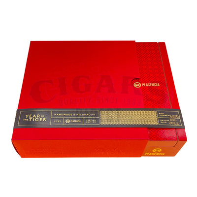 Plasencia Year of the Tiger Limited Edition 2022 Closed Box Front View