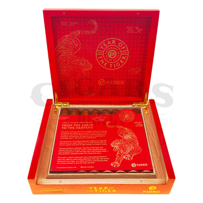 Plasencia Year of the Tiger Limited Edition 2022 Open Box with Card