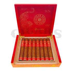 Plasencia Year of the Tiger Limited Edition 2022 Open Box with Cigars