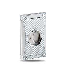 Prometheus Cutter H Chrome Barley Design Closed White Background