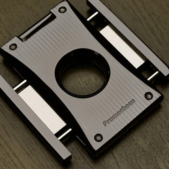 Prometheus Cutter H Gun Metal Vertical Lines