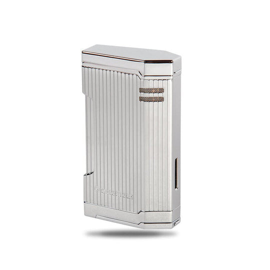 Magma T Chrome Vertical Lines Triple Torch Lighter