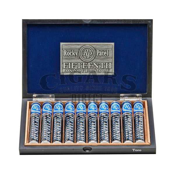 Rocky Patel 15th Anniversary Toro Tubo Opened Box