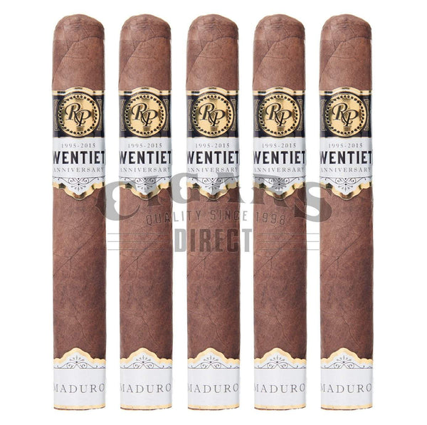 Rocky Patel 20th Anniversary Maduro Rothschild 5 Pack