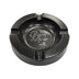 Rocky Patel Matte Black XXL Ashtray Front View