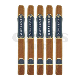 Rocky Patel Number 6 Shaggy Foot Churchill 5 Pack