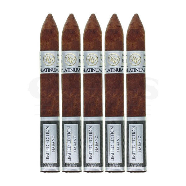Rocky Patel Platinum Limited Edition Torpedo 5 Pack