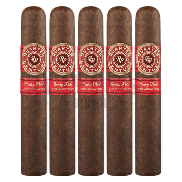 Rocky Patel Quarter Century Robusto 5 Pack