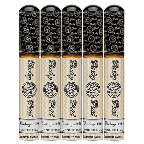 Rocky Patel Vintage 1999 Connecticut Toro Tubo 5  Pack