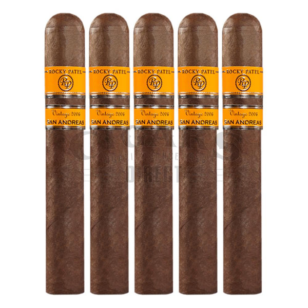 Rocky Patel Vintage 2006 San Andreas Robusto 5 Pack