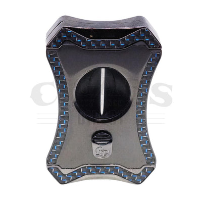 Rocky Patel Viper V Cut Series Gunmetal and Blue Cutter Closed