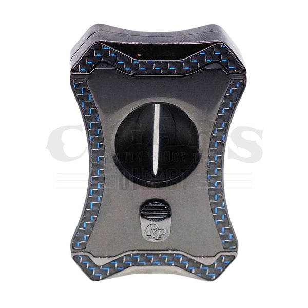 Rocky Patel Viper V Cut Series Gunmetal and Blue Cutter Closed