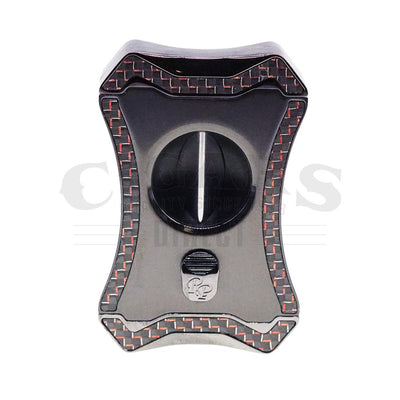Rocky Patel Viper V Cut Series Gunmetal and Red Cutter Closed