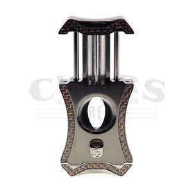 Rocky Patel Viper V Cut Series Gunmetal and Red Cutter Open