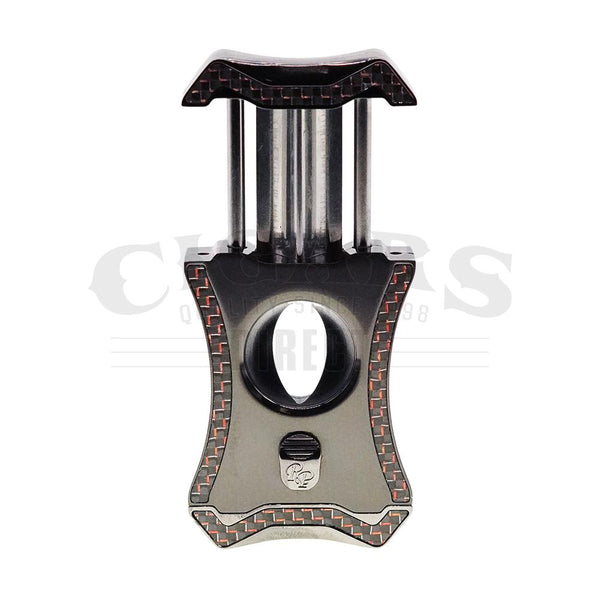Rocky Patel Viper V Cut Series Gunmetal and Red Cutter Open