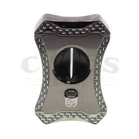 Rocky Patel Viper V Cut Series Gunmetal and Silver Cutter Closed