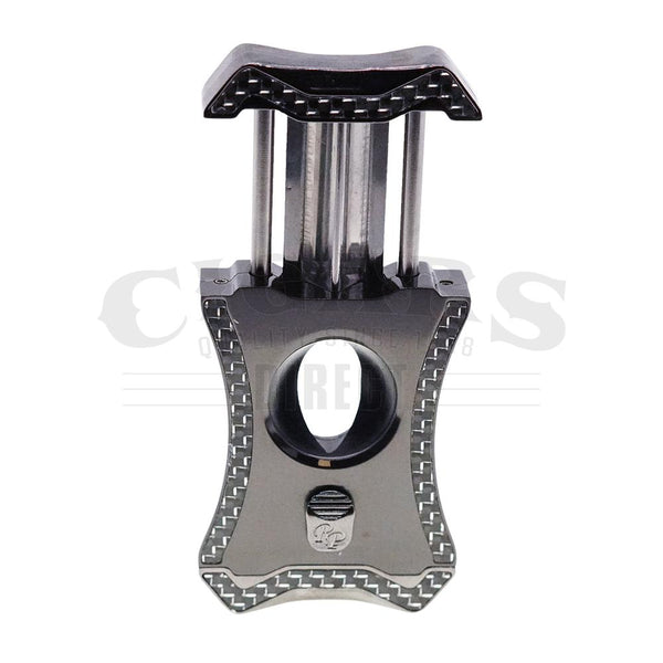 Rocky Patel Viper V Cut Series Gunmetal and Silver Cutter Open 