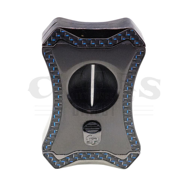 Rocky Patel Viper V Cut Series Silver and Blue Cutter Closed