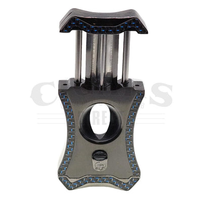 Rocky Patel Viper V Cut Series Silver and Blue Cutter Open