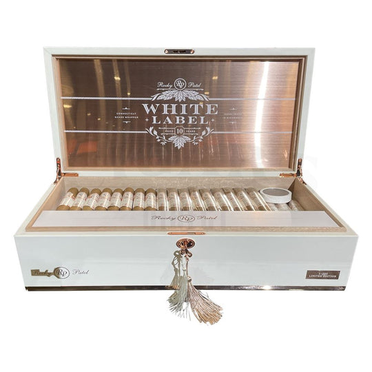 Rocky Patel White Label Limited Edition Humidor with 100 Figurado Cigars