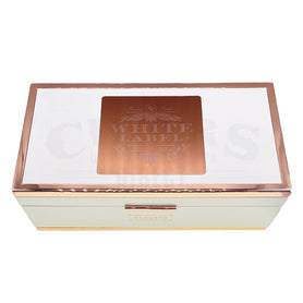 Rocky Patel White Label Robusto Plus Lighter Set Closed