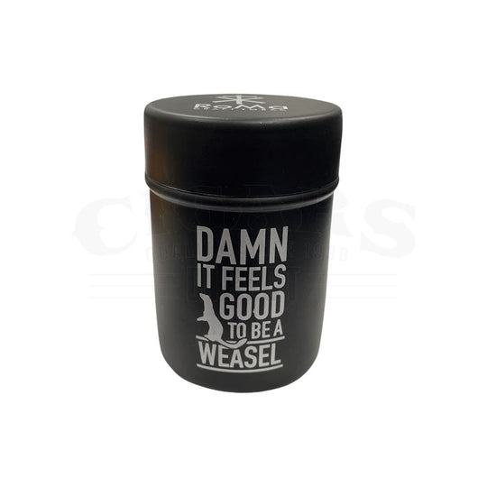 RoMa Craft Black Round Car Cigar Ashtray