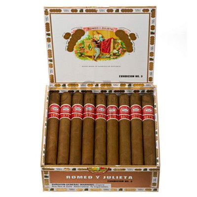 Romeo Y Julieta 1875 Exhibicion No.3 Box Open
