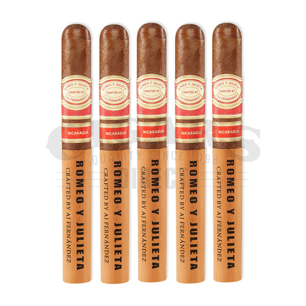 Romeo y Julieta by AJ Fernandez Churchill 5 Pack