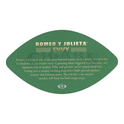 Romeo y Julieta Envy Amulet Toro Card Back