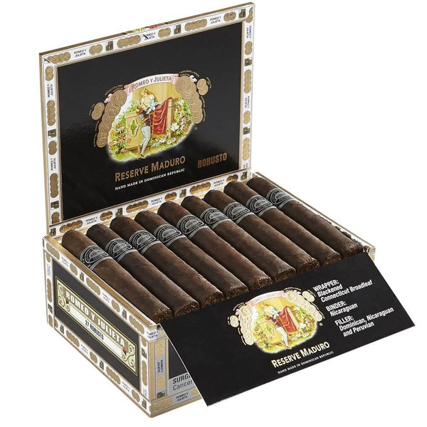 Romeo y Julieta Reserve Maduro Robusto Open Box