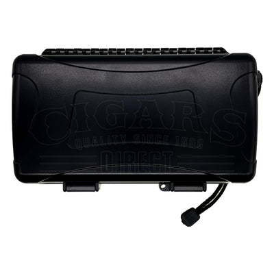 Rugged Black 15 Count Waterproof Travel Case Top View