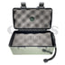 Rugged Black 15 Count Waterproof Travel Case Open