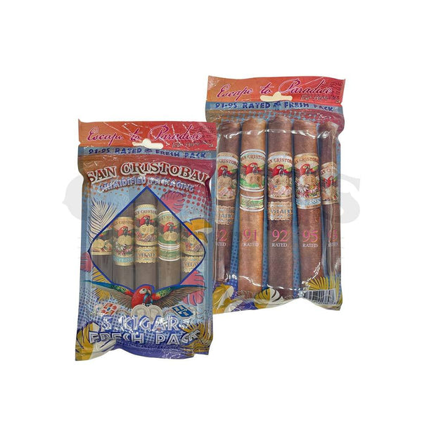 San Cristobal 91-95 Rated 5 Cigar Fresh Pack Sampler