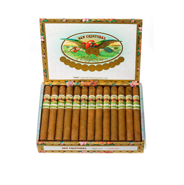 San Cristobal Elegancia Churchill Box Open