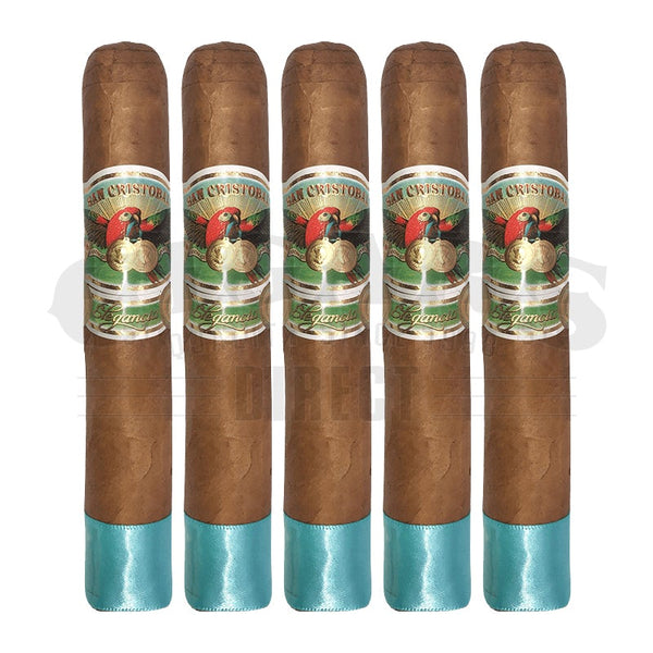 San Cristobal Elegancia Grandioso Gordo 5 Pack