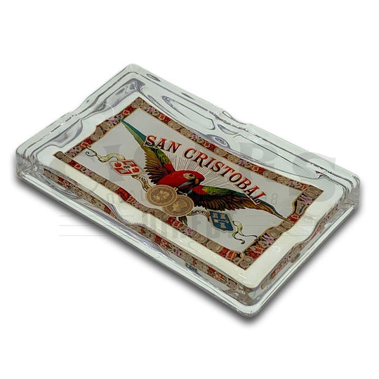 San Cristobal 2 Cigar Glass Ashtray