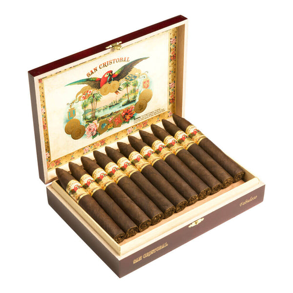 San Cristobal Original Fabuloso Torpedo Open Box