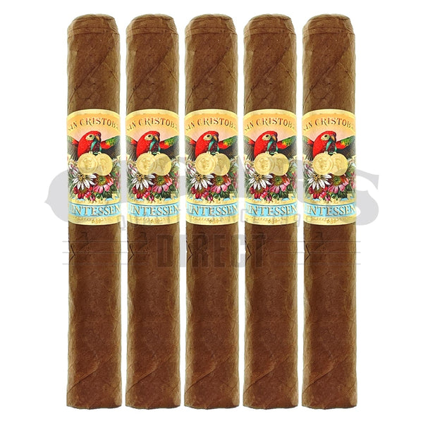 San Cristobal Quintessence Epicure Toro 5 Pack